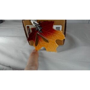 Longaberger Pottery‎ Maple Leaf Collectors Club Eschman Meadows Ornament - NIB